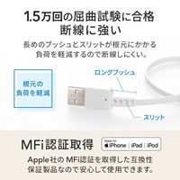 オウルテック 軽量コンパクトな巻き取り式3in1マルチケーブル ブラック 1m OWL-CBR2AMLC10-BK 1個