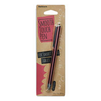 オウルテック 摩擦に強い導電繊維採用 ストラップホール付き タッチペン ピンク OWL-TPSE05-PK 1個