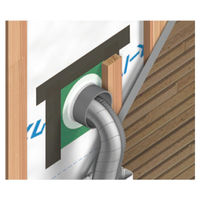 フクビ化学工業 ウェザータイト パイプ用 φ75用(エアコン配管用)180×180mm WTP75 1個入（直送品）