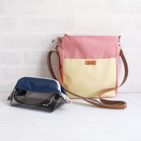 日本紐釦 ナイロンオックス生地 アウトドア 巾約117cm×1mカット オリーブ CNX210-44-1M 1セット(巾約117cm×1（直送品）