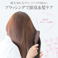 コモライフ 3段豚毛の少髪用ブラシII 391562 1個（直送品）