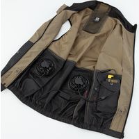 VOLTCOOL GL-4019 ボルトクール　ＬＩＴＥ　ベスト　 ＬＬ アーミー コーコス信岡 1着（直送品）