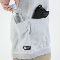 GLADIATOR G-438 ５ポケット 長袖ワッフルＴシャツ 5L アーミー コーコス信岡 1着（直送品）