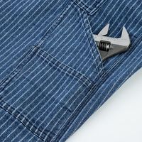 DICKIES D-699   ストレッチウォバッシュオーバーオール ＸＬ インディゴ コーコス信岡 1着（直送品）