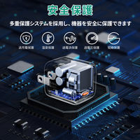 USB充電器 AC充電器 USB Type-C 1ポート 30W コンパクト Omnia II ホワイト 1個 AUKEY