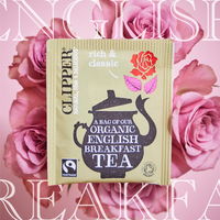 CLIPPER（クリッパー）オーガニックフェアトレードティー イングリッシュブレックファスト 1セット（60バッグ）