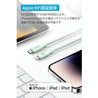 Anker Lightningケーブル 0.9m USB（C）[オス] - ライトニング[オス] エコフレンドリーナイロン 1本