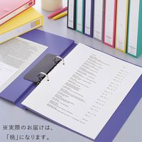 リヒトラブ リングファイル A4タテ 背幅36mm 桃 F877U-12 1セット（10冊入）