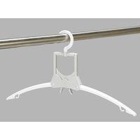 ツウィンモール 洗濯物干し7連ガー グレー 幅44×奥行52cm BEILU BE-04G 1箱