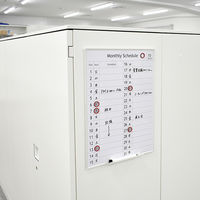 マグエックス アプライマンスリースケジュールボード 月間予定表 300×420mm MAMB-3042W-Y 1枚