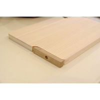 ウメザワ 東濃ひのきまな板 自立スタンド付 27x18x1.5cm 4905033444301 1セット:3個（直送品）