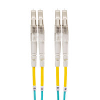 サンワサプライ メガネ型光ファイバケーブル（マルチ50μmOM4、LC×2-LC×2、5m） HKB-OM4LCLC-05 1個（直送品）