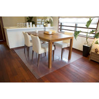 森松産業 NEO抗菌SIAA 透明ダイニング保護マット 900×1500mm 透明 AKDM90-150 1枚（直送品）