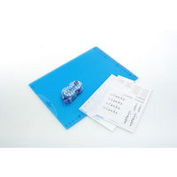 コクヨ 下敷き<まなびすと>ブルー GY-GCG100B 1枚