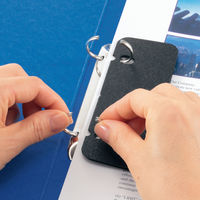 リヒトラブ リングファイルB5 青 F-862-8 1冊