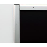 ベルク ポスターパネル　３４６　Ａ２　木目アイボリー　屋内用 086073 1台（直送品）