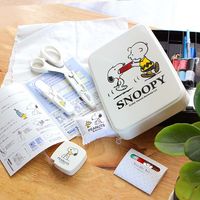 トーカイ ソーイングセット 限定柄スヌーピーとチャーリーブラウン 10点セット 0389632 1セット