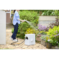 アイリスオーヤマ フルカバーホースリールEX 30M ライトベージュ/ホワイト FHEXNー30 1台