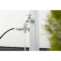 アイリスオーヤマ フルカバーホースリール スリムHG 20M ダークブラウン FSHG-20 1台