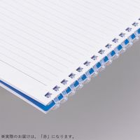 LIHIT LAB. AQUA DROPs ツイストノート 赤 セミB5・29穴 N1608-3 1冊