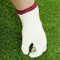 小野商事 純綿軍手 750g 5本編 7ゲージ AG155 1個(12双)