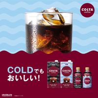 コカ・コーラ コスタコーヒー ホームカフェ ブラック無糖 紙パック 1000ml 1セット（12本）