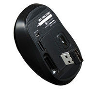 サンワサプライ ワイヤレスブルーLEDマウス MA-WBL50BK 1個（直送品）