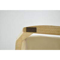 エイ・アイ・エス スタッキングスツールロータイプ ナチュラル 2脚セット STU-400NA-2PCS（直送品）