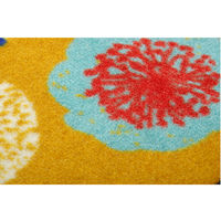 イケヒコ 玄関マット 屋外用 『フォレスタ 外用玄関マット』 オレンジ 約59×90cm 1枚