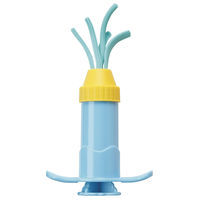 ねんどおどうぐセット にょろにょろ押し出し器 462-045 3個 銀鳥産業（直送品）