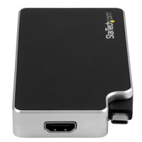 Startech.com USB Type-C接続トラベルA/Vアダプタ CDPVGDVHDB 1個