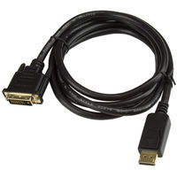 DisplayPort - DVI変換ケーブル／1.8m　DP2DVI2MM6　1個　StarTech.com