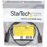 DisplayPort 1.2 - HDMI ケーブル／1m　DP2HDMM1MB　1個　StarTech.com