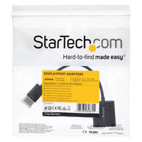 DisplayPort - VGA 変換アダプタ／1080p　DP2VGA3　1個　StarTech.com