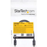 Thunderbolt 3ケーブル　50cm　5K　USB-C　TBLT34MM50CM　1個　StarTech.com