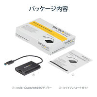 Startech.com USB - DisplayPortアダプタ 3.0対応 4 USB32DPES2 1個