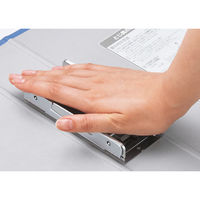 キングファイル スーパードッチ＜脱・着＞α A3ヨコ とじ厚50mm 青 キングジム 4405E-10アオ 1箱（10冊入）  オリジナル