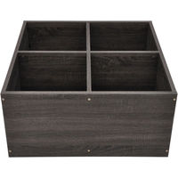 エイ・アイ・エス レコードラック ダークブラウン 幅733×奥行355×高さ733mm GTLP-002 DBR 1台（直送品）