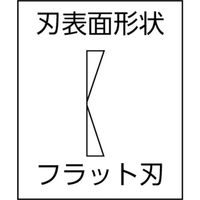 マルト長谷川工作所 電工用ハイパワーニッパー（刃部形状フラット）　175 NH227　1丁