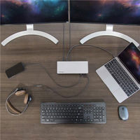 Thunderbolt 3 ドック／4Kデュアルモニタ　TB3DOCK2DPPD　1個　StarTech.com（直送品）
