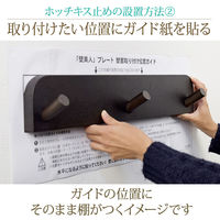 スタープラチナ 壁美人シェルティシリーズ ウォールハンガー ブラウン SLTKBWH100BR 1個