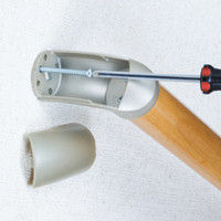 清水 いたわりエコ手すり ディンプル 直棒エンドブラケット 600（箱） SO-TD3-600（直送品）