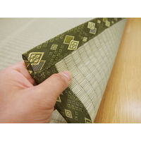 萩原 国産上敷 琥珀（こはく） 江戸間 4帖 1枚（直送品）