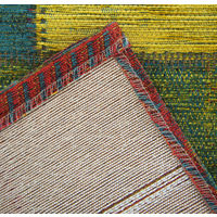 萩原 ベルギー製ラグ・マット パグルン マルチ 約68×120cm 1枚（直送品）