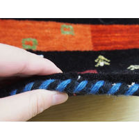 萩原 ギャッベ マット・ラグ LORRI BUFFD L7 約60×90cm 1枚（直送品）