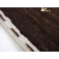 萩原 ギャッベ マット・ラグ LORRI BUFFD L12 約45×75cm 1枚（直送品）