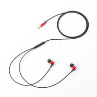 サンワサプライ マイク付きステレオイヤホン MM-HS707R 1個（直送品）