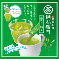 【水出し可】宇治の露製茶　伊右衛門　抹茶入りインスタント緑茶スティック　1セット（90本：30本入×3箱）