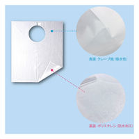 タケトラエコノミーエプロン ブルーM 007051 1セット（3箱組: 1箱200枚入×3箱） 竹虎