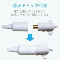 DXアンテナ フラットケーブル/F形接栓式 1JW1FFS（B） 1個（直送品）